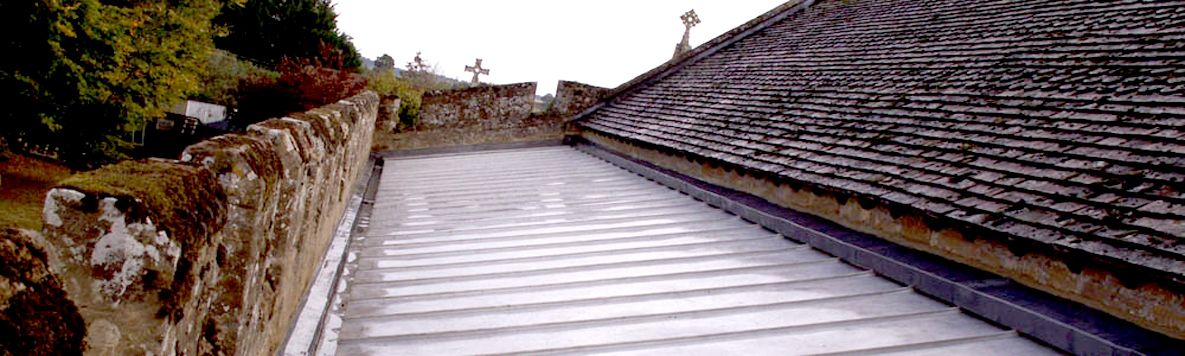 Stainless Steel Standing Seam Roof, All Saints&#039;, Merriott, Somerset