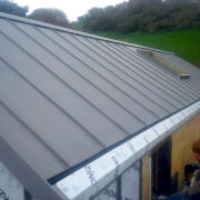 Example of fully cladding a house in VM Zinc Quartz plus © Mike White Ltd