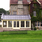 Code 5 lead vented cold roof to new Orangery at Exbourne, Oakhampton, Devon © Mike White Ltd