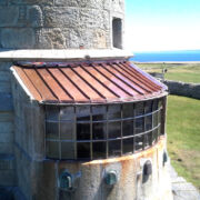 Lundy Island Old Light's light room after restoration © Mike White Ltd