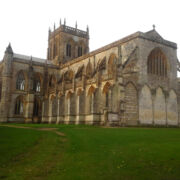 Repairs to the tower copper roof at Milton Abbeym Dorset © Mike White Ltd