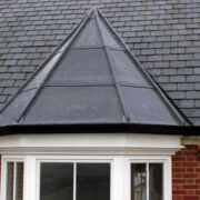 Example of lead roofing at Poundbury, Dorchester © Mike White Ltd