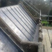 An example of a church lead roof © Mike White Ltd