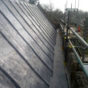 An example of a church lead roof © Mike White Ltd