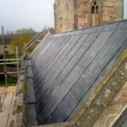An example of a church lead roof © Mike White Ltd