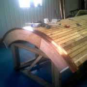 Making copper barrel dormers for Hele, Taunton © Mike White Ltd