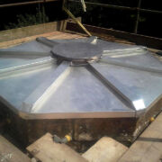 Terne-coated stainless steel roof at St. Martin's, North Perrott © Mike White Ltd