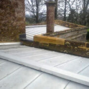 Terne-coated stainless steel roof at St. Martin's, North Perrott © Mike White Ltd