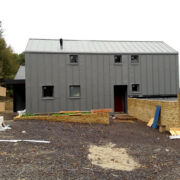VM zinc quartz new build at Corton Denham, Somerset © Mike White Ltd