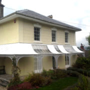 Example of an Edwardian veranda in Wedmore, Somerset © Mike White Ltd