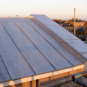 Example of terne coated stainless steel at Poundbury, Dorset © Mike White Ltd