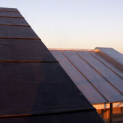 Example of terne coated stainless steel at Poundbury, Dorset © Mike White Ltd