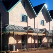 Example of a zinc quartz veranda in Crowcombe, Somerset © Mike White Ltd