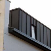 VM Zinc Anthra Black cladding to an attic conversion in Bristol