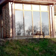 Arubis bright half hard copper roofing, cladding and guttering to a private house at Cerne Abbas, Dorset