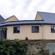 VM Zinc Quartz Plus roofing, Middlezoy