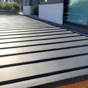VM Zinc Pigmento Blue plus Veranda roof, Wells