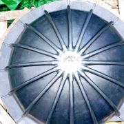 Code 6 lead dome roof, Hestercombe Gardens