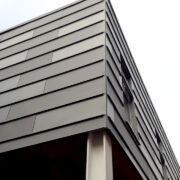 VM Zinc cladding at Musgrove Hospital, Taunton