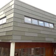 VM Zinc cladding at Musgrove Hospital, Taunton