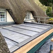 Code 8 sand cast lead roof, Tarrant Hinton