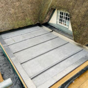 Code 8 sand cast lead roof, Tarrant Hinton