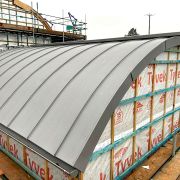 VM Zinc Quartz ventilated roof