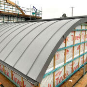 VM Zinc Quartz ventilated roof